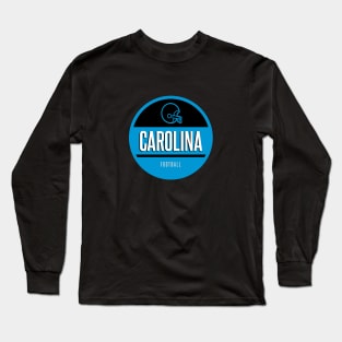 Carolina retro football Long Sleeve T-Shirt